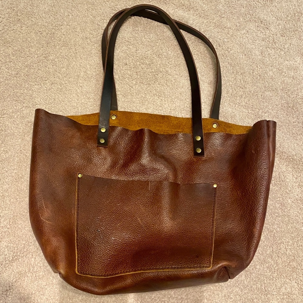 Portland Leather Goods Large Tote